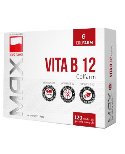 COLFARM Vitaminum B12 - 120 tabl. - Apteka internetowa Melissa