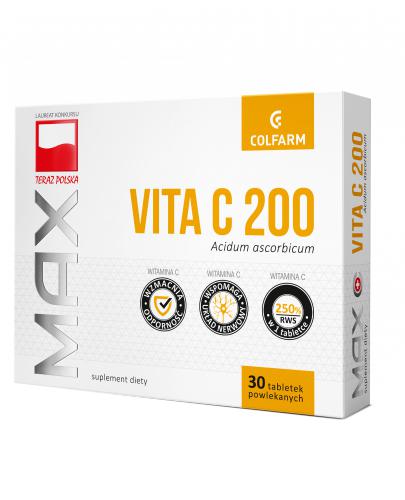  COLFARM VITAMINUM C 200 - 30 tabl. - Apteka internetowa Melissa  