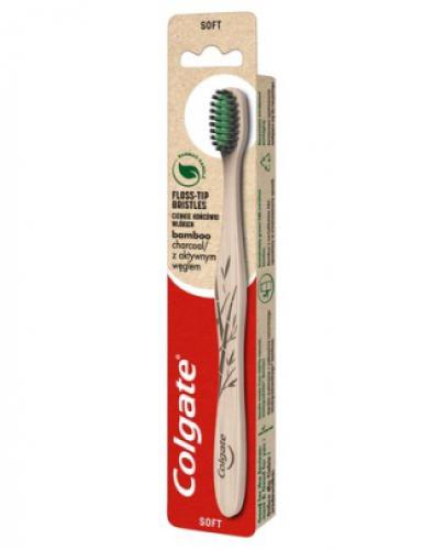  Colgate Bamboo Charcoal Soft Szczoteczka do zębów - 1 szt. - cena, opinie, właściwości  - Apteka internetowa Melissa  