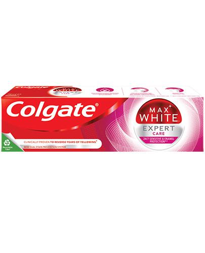  Colgate Max White Expert Care Pasta do zębów, 75 ml, cena, opinie, właściwości - Apteka internetowa Melissa  