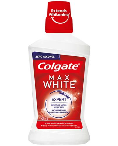  Colgate Max White Expert  Płyn do płukania jamy ustnej, 500 ml, cena, opinie, właściwości - Apteka internetowa Melissa  