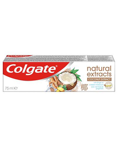  Colgate natural extracts Ekstrakt kokosa z olejkiem imbirowym pasta do zębów - 75 ml - cena, opinie, właściwości - Apteka internetowa Melissa  