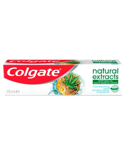  Colgate Natural Extracts Hemp Seed Oil Pasta do zębów z olejem z nasion konopi, 75 ml, cena, opinie, właściwości - Apteka internetowa Melissa  
