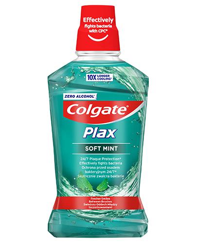  Colgate Plax Soft Mint Płyn do płukania jamy ustnej, 500 ml, cena, opinie, skład - Apteka internetowa Melissa  