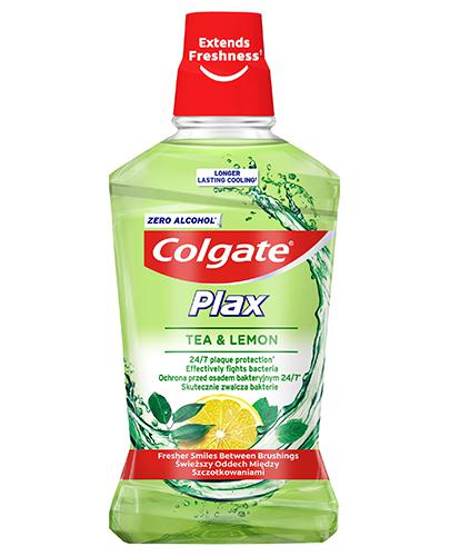  Colgate Plax Tea & Lemon Płyn do płukania jamy ustnej, 500 ml, cena, opinie, wskazania - Apteka internetowa Melissa  
