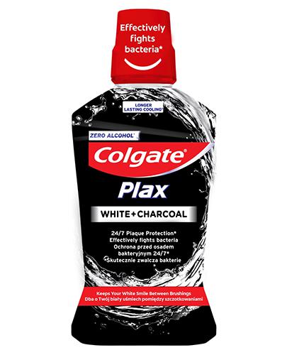  Colgate Plax White+Charcoal Płyn do płukania jamy ustnej  - 500 ml - cena, opinie, właściwości - Apteka internetowa Melissa  