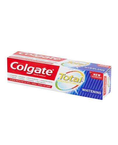  Colgate Total Wybielanie pasta do zębów - 75 ml Pasta wybielająca - cena, opinie, właściwości  - Apteka internetowa Melissa  