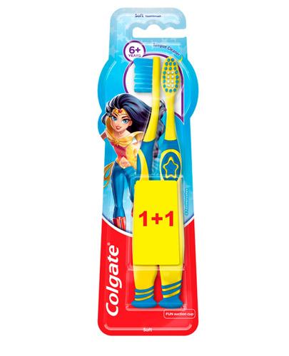  Colgate Wonder Woman Soft Szczoteczka do zębów dla dzieci 6+ lat - 2 szt. - cena, opinie, właściwości - Apteka internetowa Melissa  