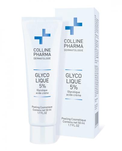  COLLINE PHARMA GLYCOLIQUE 5% Peeling w kremie - 50 ml - Apteka internetowa Melissa  