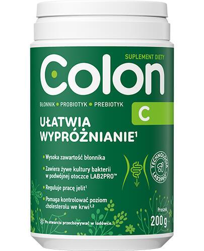 
                                                                          COLON C Proszek - 200 g. Dla zdrowych jelit - cena, opinie, działanie - Drogeria Melissa                                              