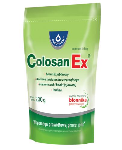  COLOSAN EX Błonnik - 200 g - funkcjonowanie jelit - cena, opinie, wskazanie - Apteka internetowa Melissa  