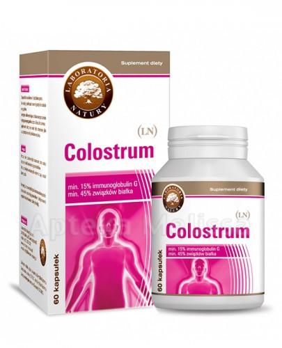 COLOSTRUM - 60 kaps. Wsparcie wzrostu i utrzymania masy mięśniowej. - Apteka internetowa Melissa