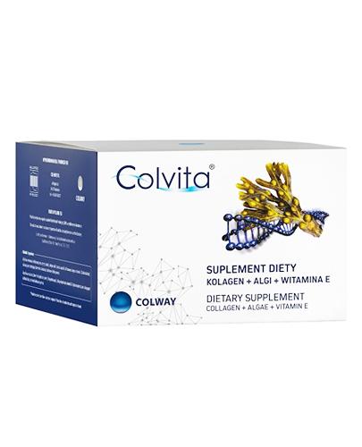  COLWAY Colvita - 120 kaps. - produkcja kolagenu - cena, opinie, właściwości - Apteka internetowa Melissa  