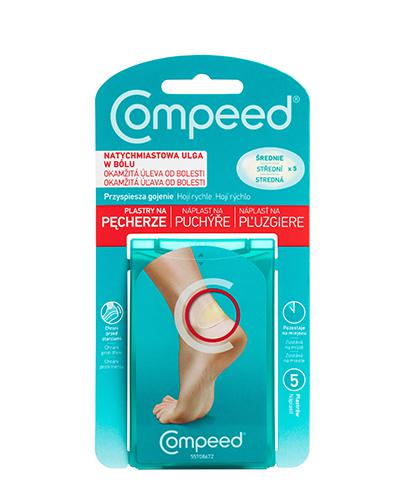 COMPEED Plastry na pęcherze średnie - 5 szt. - cena, opinie, właściwości - Drogeria Melissa