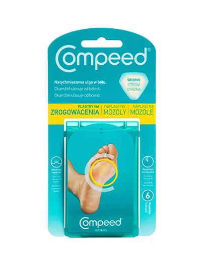 COMPEED Plastry na zrogowacenia średnie - 6 szt. - cena, opinie, wskazania - Drogeria Melissa