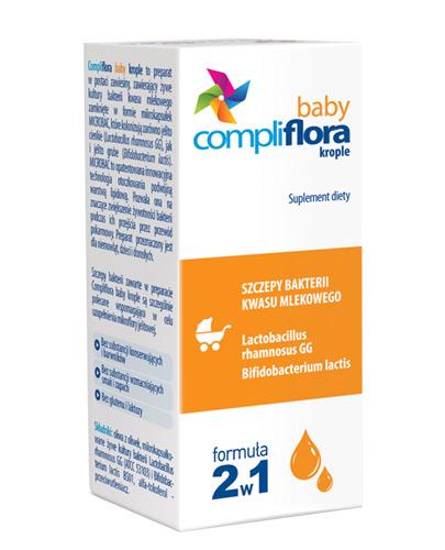  Compliflora Baby - 5 ml Probiotyk w kroplach - cena, opinie, stosowanie  - Apteka internetowa Melissa  