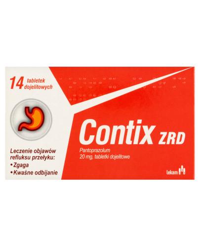 CONTIX ZRD 20 mg,14 tabl. Na zgagę + Solderol 50 µg (2000 j.m.), kapsułki Witamina D3 (cholekalcyferol), 60 kaps. - Apteka internetowa Melissa
