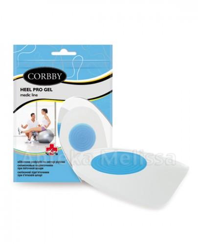 CORBBY HEEL PRO GEL Silikonowe podpiętki na ostrogi piętowe rozmiar L - 2 szt. - Apteka internetowa Melissa