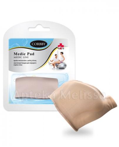 CORBBY MEDIC PAD Opaska metatarsalna z pelotą żelową - 2 szt. - Apteka internetowa Melissa