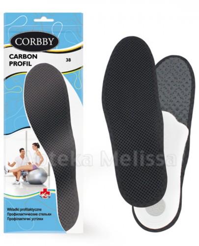 CORBBY CARBON PROFIL Wkładki całoroczne - 2 szt. - Apteka internetowa Melissa