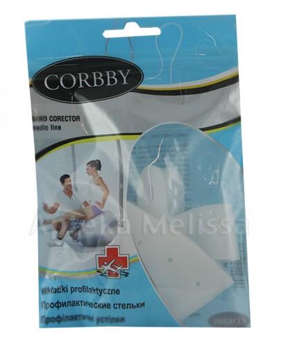 CORBBY BAND CORECTOR Opaska z korektorem międzypalcowym - 2 szt. - Apteka internetowa Melissa