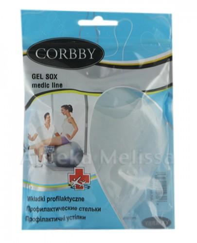 CORBBY GEL SOX Osłony regenerujące pięty - 2 szt. - Apteka internetowa Melissa