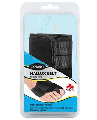 CORBBY HALLUX BELT Miękki aparat na haluksy prawy - 1 szt. - Apteka internetowa Melissa