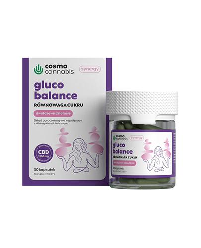  Cosma Cannabis Gluco Balance, 30 kapsułek - Apteka internetowa Melissa  