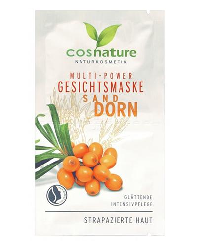 COSNATURE Naturalna multi-odżywcza maska do twarzy z rokitnikiem - 2 x 8 ml - Apteka internetowa Melissa