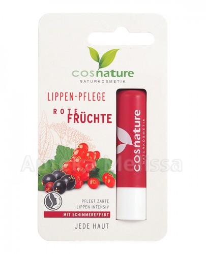 COSNATURE Naturalny ochronny balsam do ust z ekstraktem z czerwonych owoców - 4,8 g - Apteka internetowa Melissa