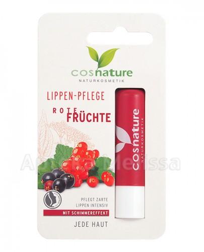  COSNATURE Naturalny ochronny balsam do ust z ekstraktem z czerwonych owoców, 4,8 g - Apteka internetowa Melissa  