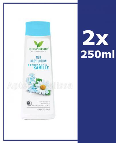 COSNATURE MED Naturalny lotion do ciała z solanką i rumiankiem - 2 x 250 ml - Apteka internetowa Melissa