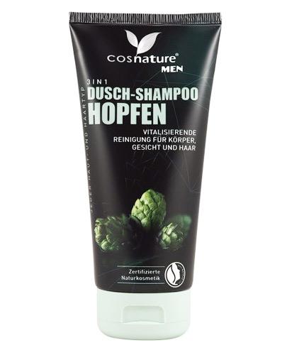  Cosnature Men 3w1 Naturalny szampon i żel do twarzy i ciała z wyciągiem z szyszek chmielu - 200 ml - cena, opinie, właściwości  - Apteka internetowa Melissa  