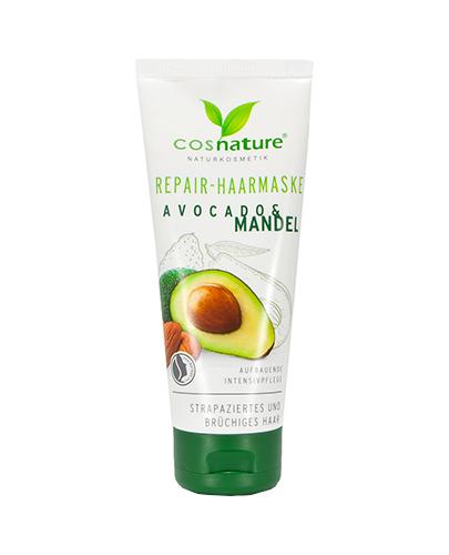 COSNATURE Naturalna regenerująca maska do włosów z awokado i migdałami - 100 ml - Apteka internetowa Melissa