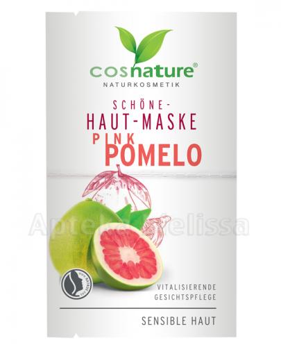  COSNATURE Naturalna upiększająca maska do twarzy z różowym pomelo - 2 x 8 ml - Apteka internetowa Melissa  