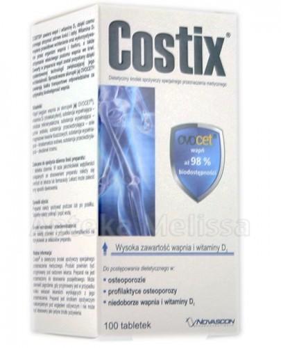 COSTIX - 100 tabl. ZDROWE KOŚCI - Apteka internetowa Melissa