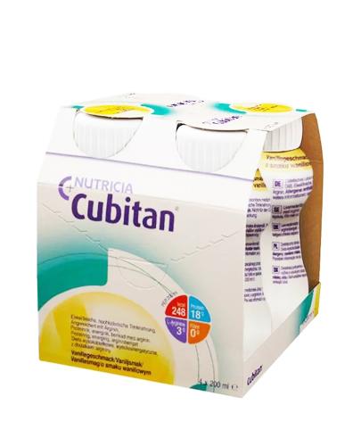 CUBITAN O smaku waniliowym - 4 x 200 ml - Drogeria Melissa