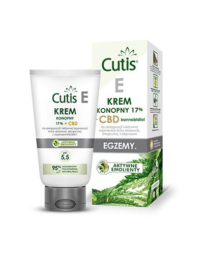 CUTIS E Krem konopny egzema + CBD - 120 ml - Apteka internetowa Melissa