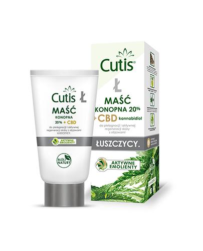 CUTIS Ł Maść konopna łuszczyca + CBD - 120 ml - Apteka internetowa Melissa