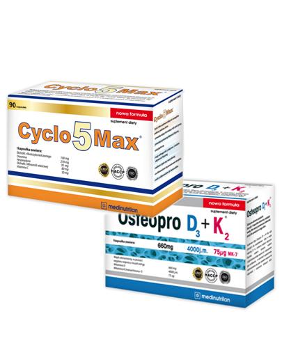  CYCLO 5 MAX - 90 kaps. + OSTEOPRO D3 + K2 - 60 kaps - Apteka internetowa Melissa  