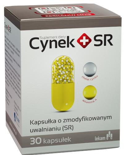 CYNEK + SR, na skórę, włosy i paznokcie, 30 kaps. - Apteka internetowa Melissa