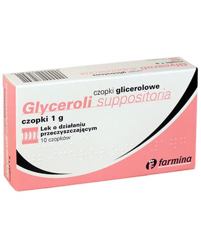 FARMINA CZOPKI GLICEROLOWE 1 g - 10 czop. - Apteka internetowa Melissa