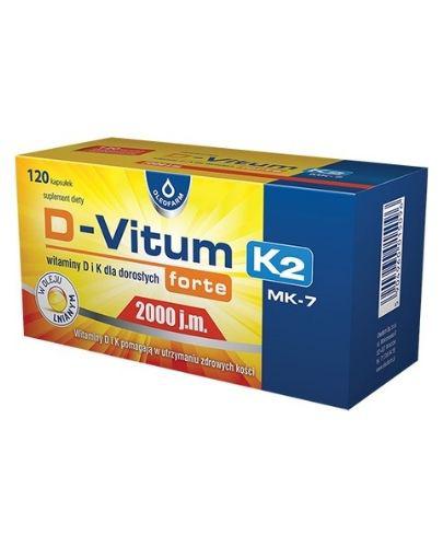 D-VITUM FORTE K2 MK-7 2000 j.m. - 120 kaps