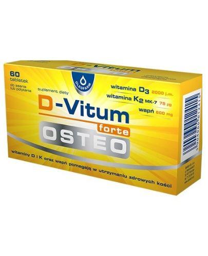 D-VITUM FORTE OSTEO - 60 tabl. - Apteka internetowa Melissa