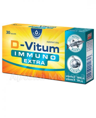  D-VITUM Immuno Extra - 30 kaps. - Apteka internetowa Melissa  