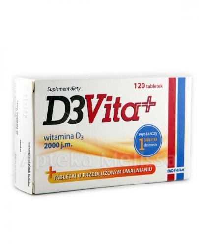D3 VITA PLUS - 120 tabl. - Apteka internetowa Melissa