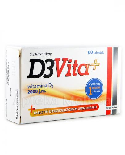 D3 VITA PLUS - 60 tabl. - Apteka internetowa Melissa