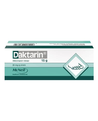DAKTARIN Krem - 15 g. Na grzybicze zakażenia skóry - cena, opinie, wskazania - Apteka internetowa Melissa