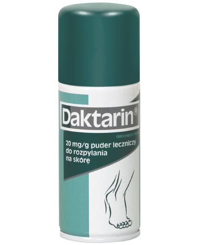 Daktarin, 20 mg/g, puder leczniczy w aerozolu, 100 g