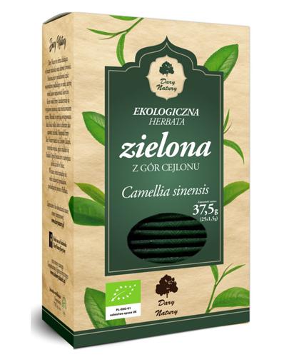 DARY NATURY Ekologiczna herbata zielona - 25 sasz.